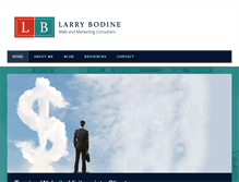 Tablet Screenshot of larrybodine.com